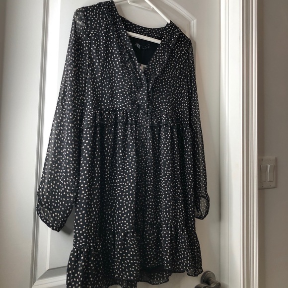 Zara Polkadot Printed Mini Dress - Picture 3 of 8